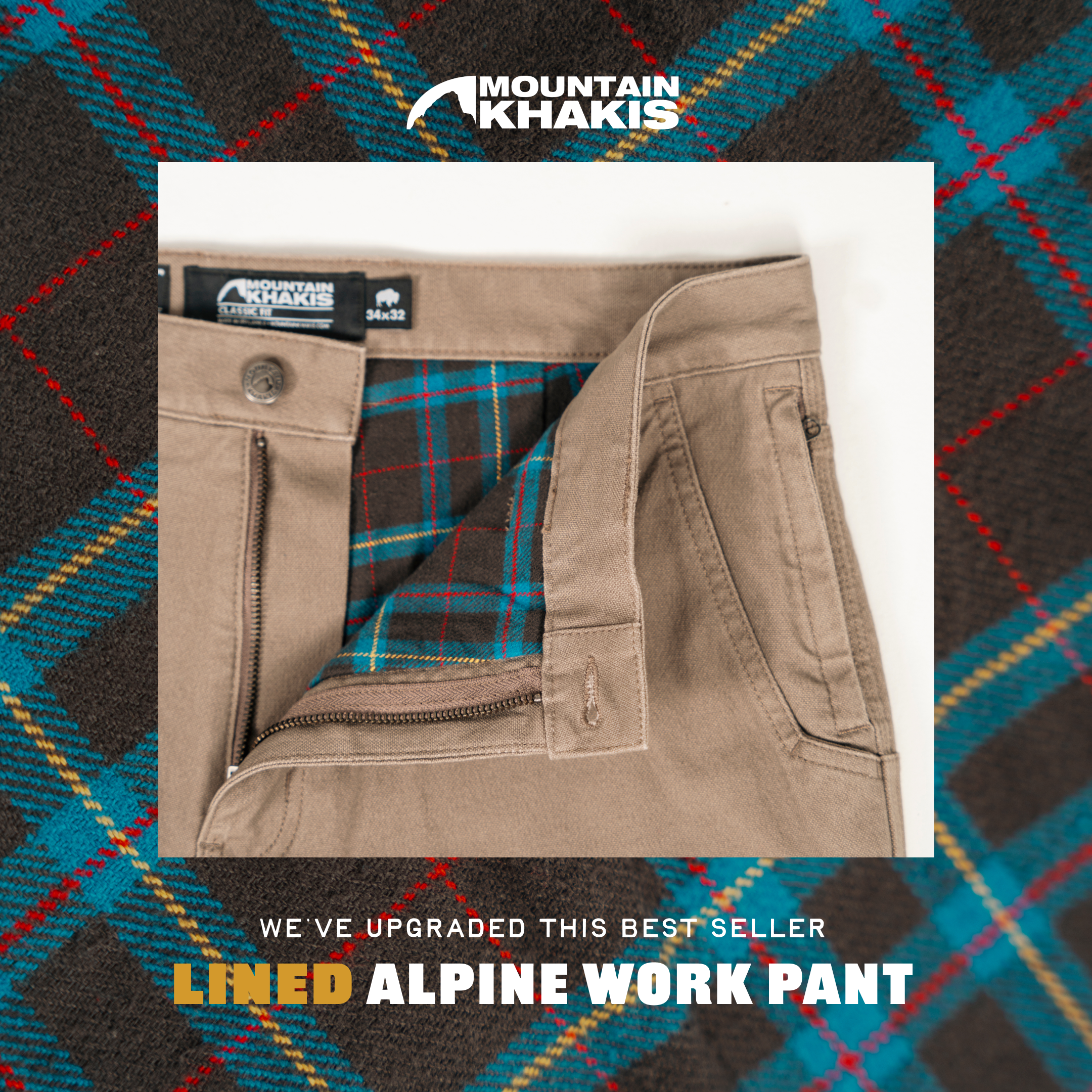 Lined Alpine Work Pant