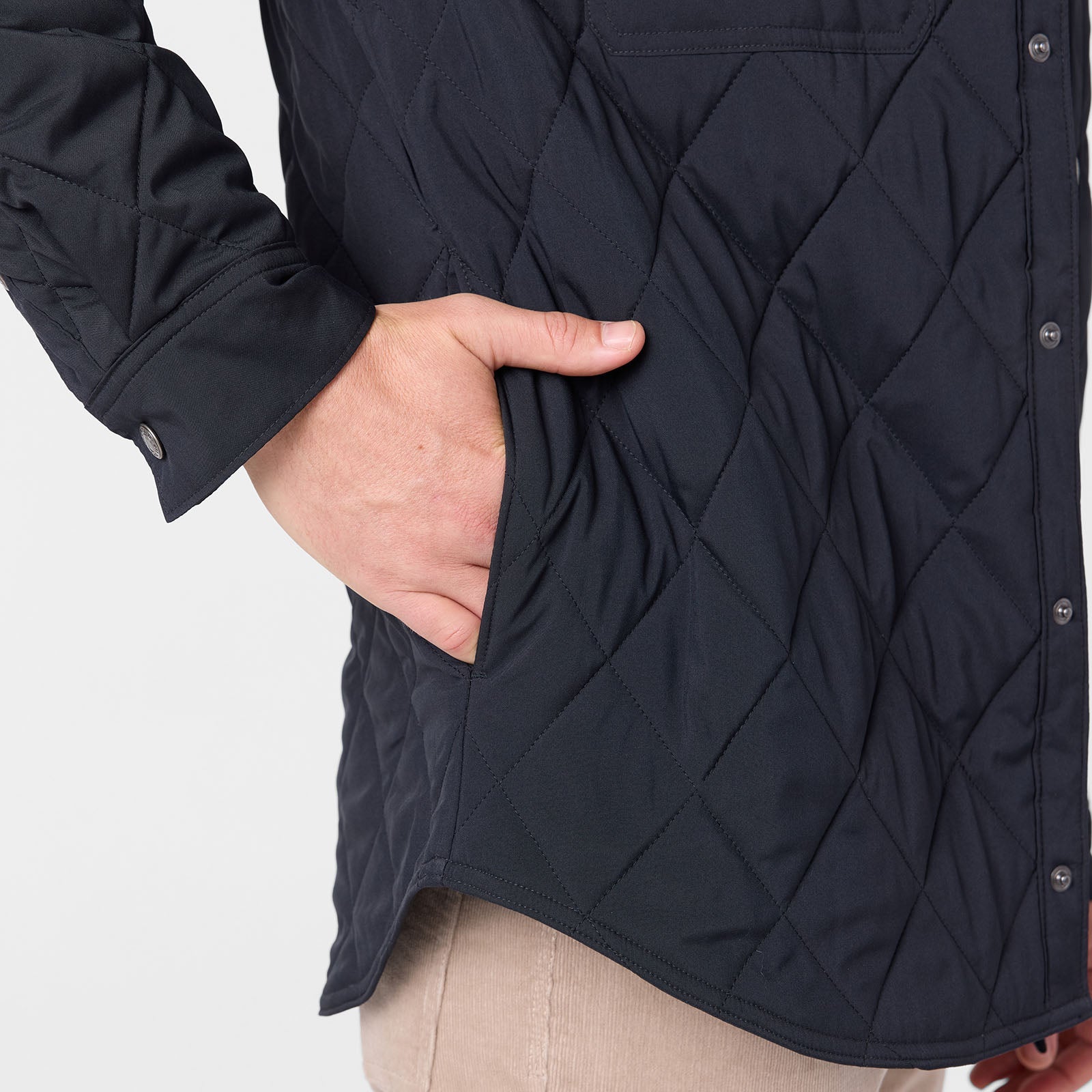 Belton Quilted Shirtjac