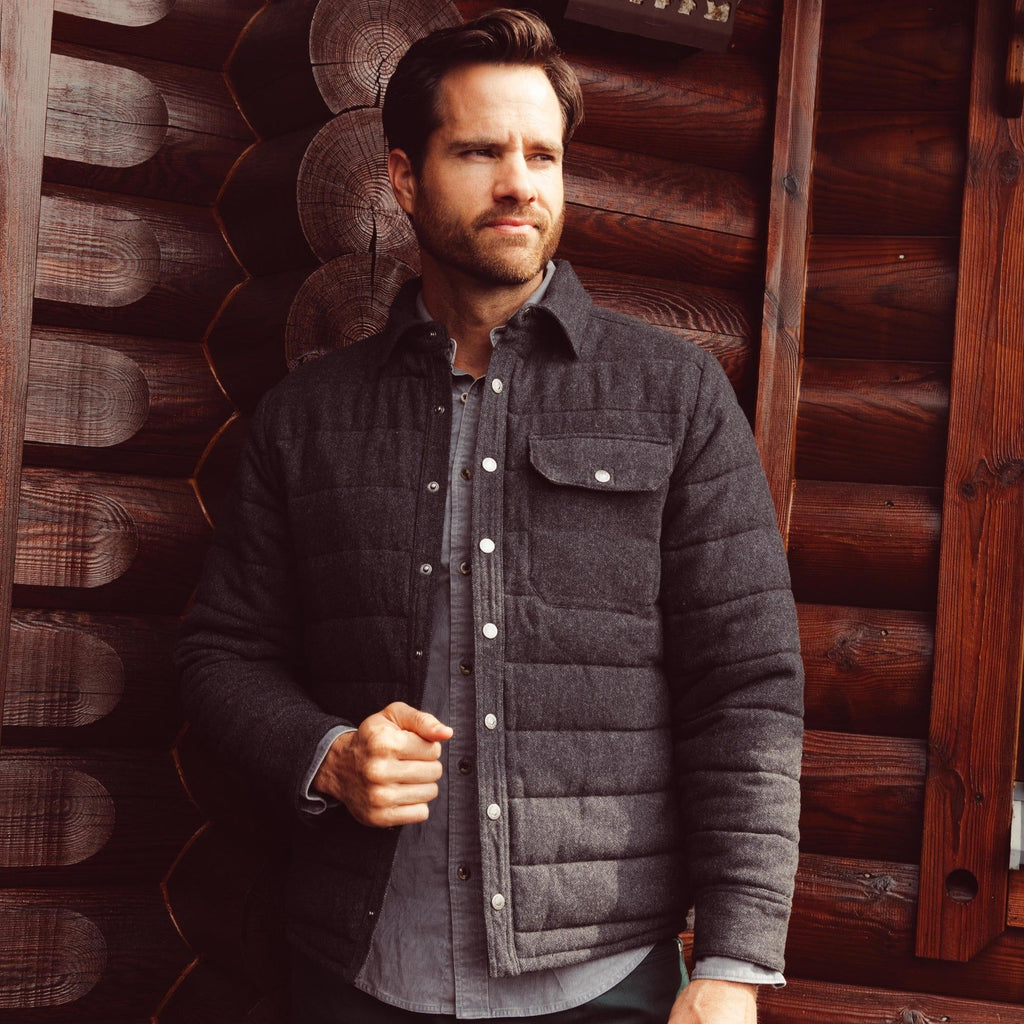 Archer Herringbone Shirtjac