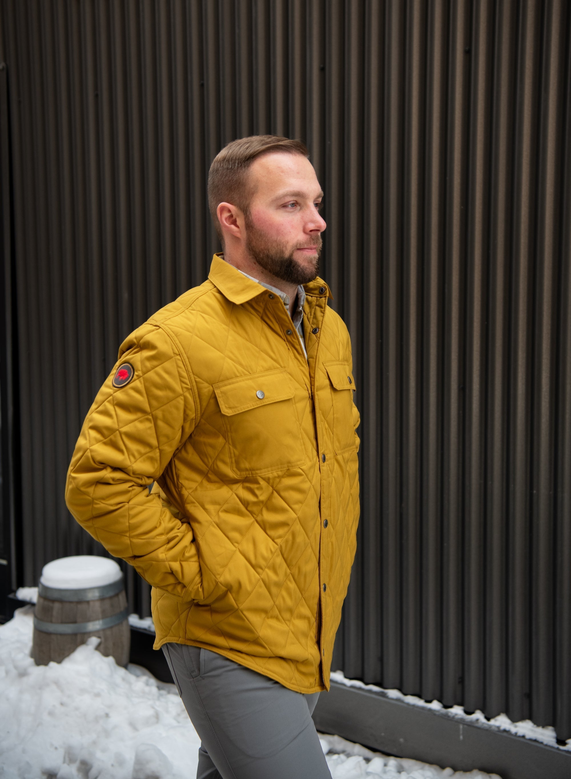 Belton Quilted Shirtjac