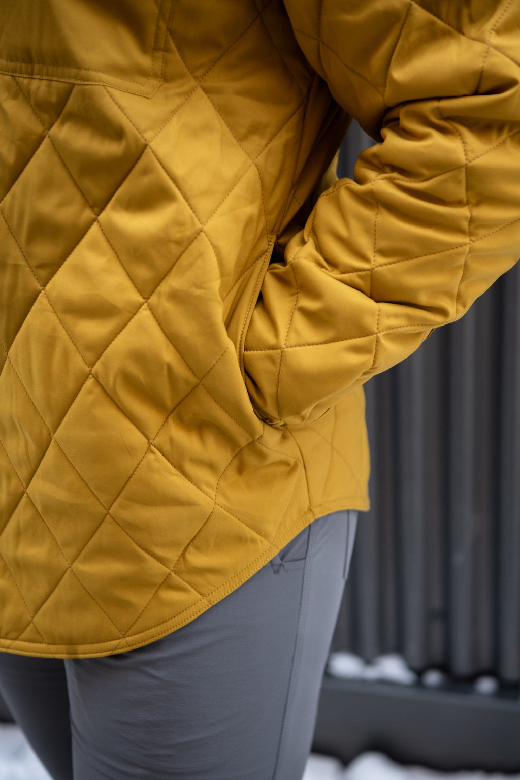 Belton Quilted Shirtjac