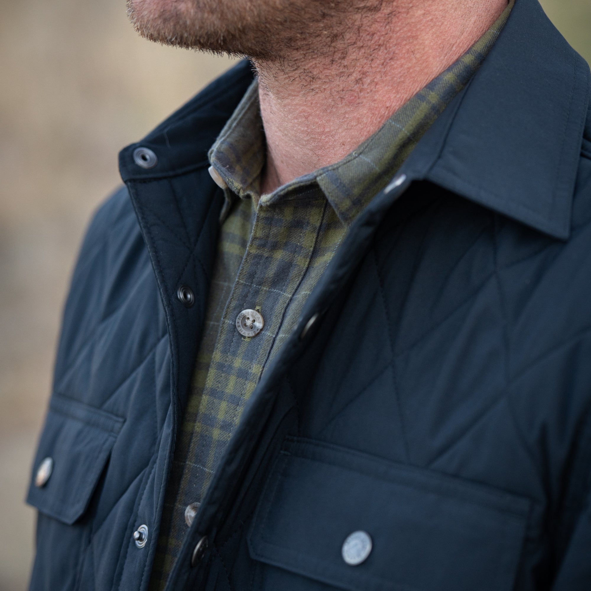 Belton Quilted Shirtjac