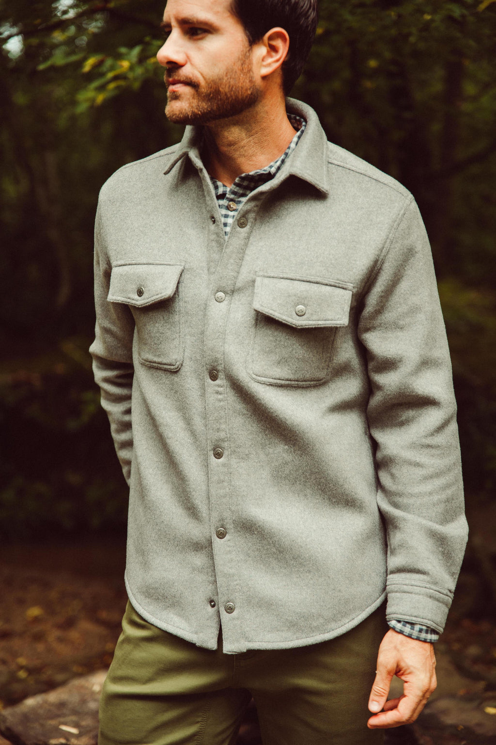 Dover Wool Shirtjac