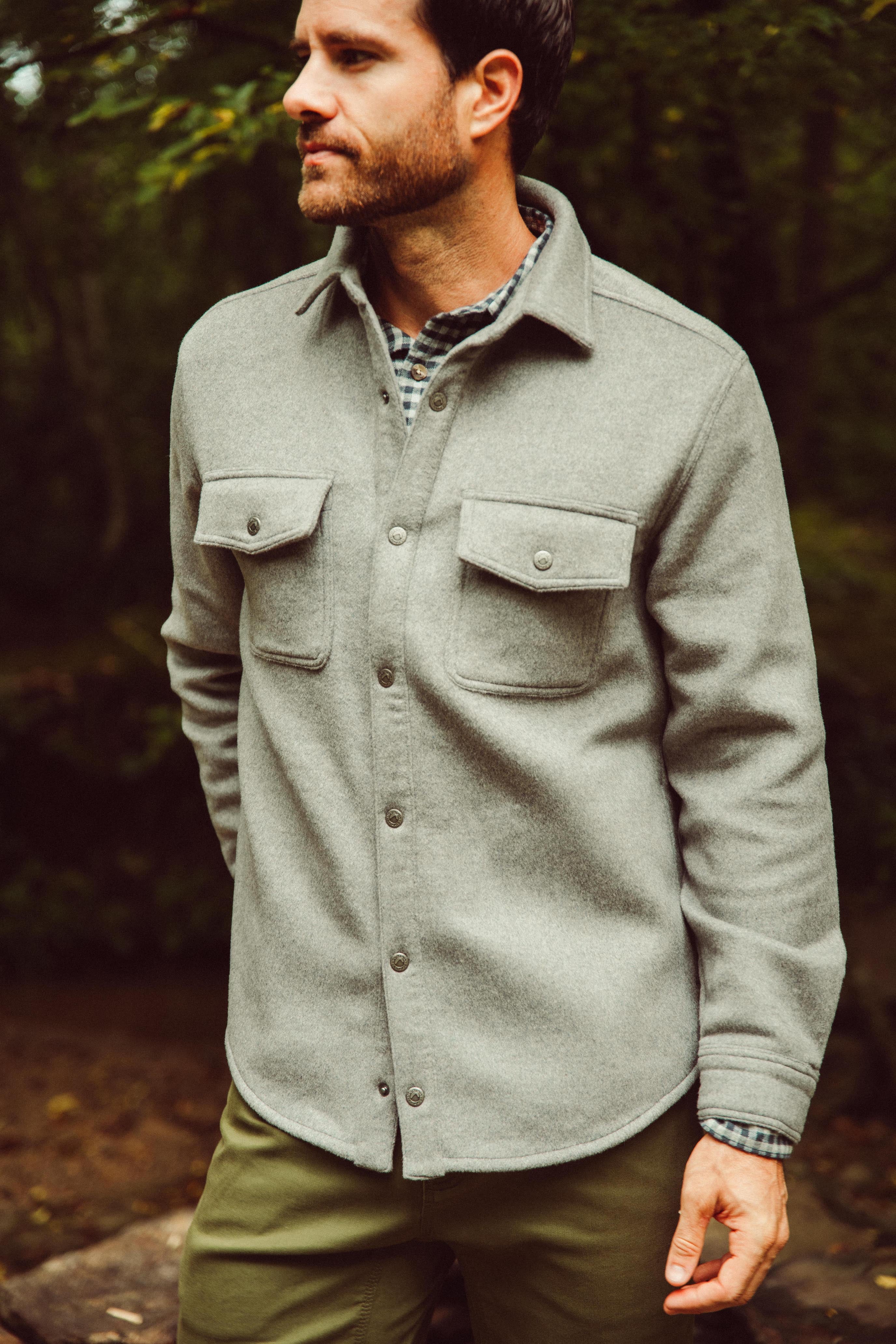 Dover Wool Shirtjac