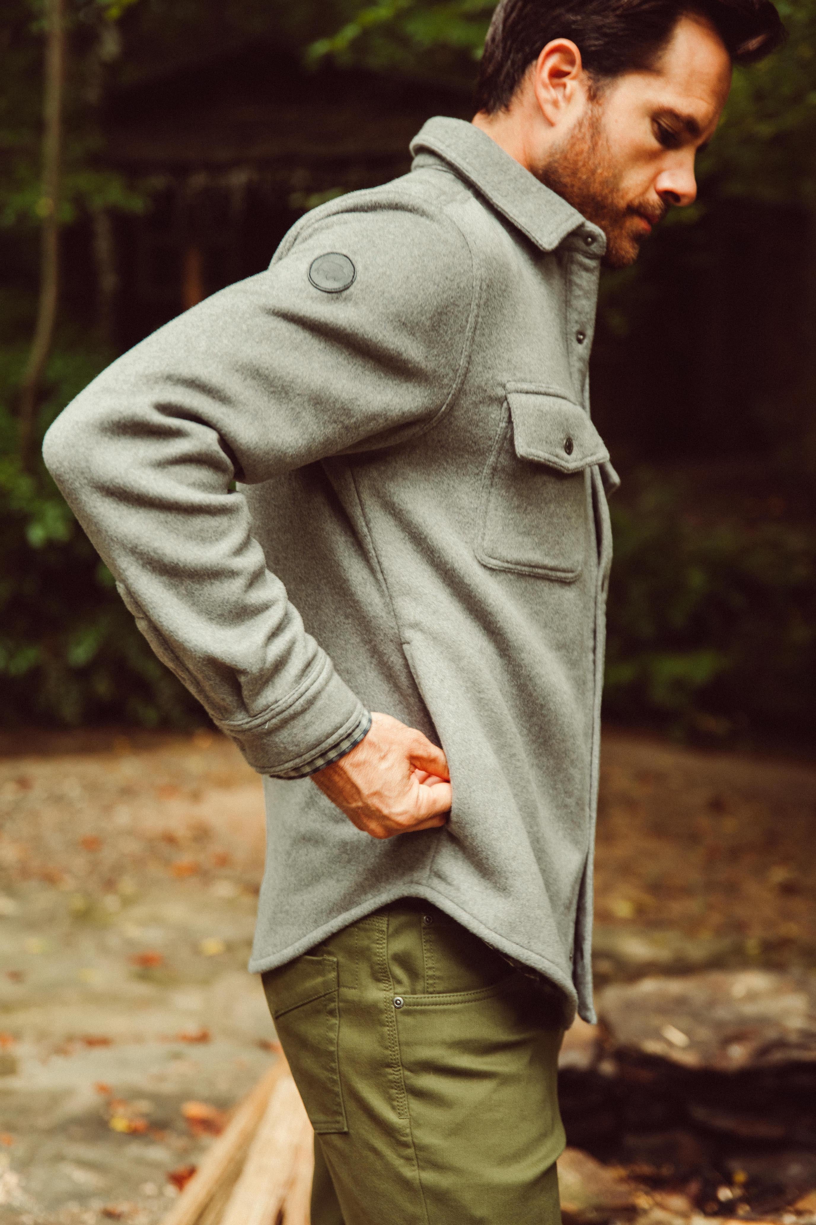 Dover Wool Shirtjac