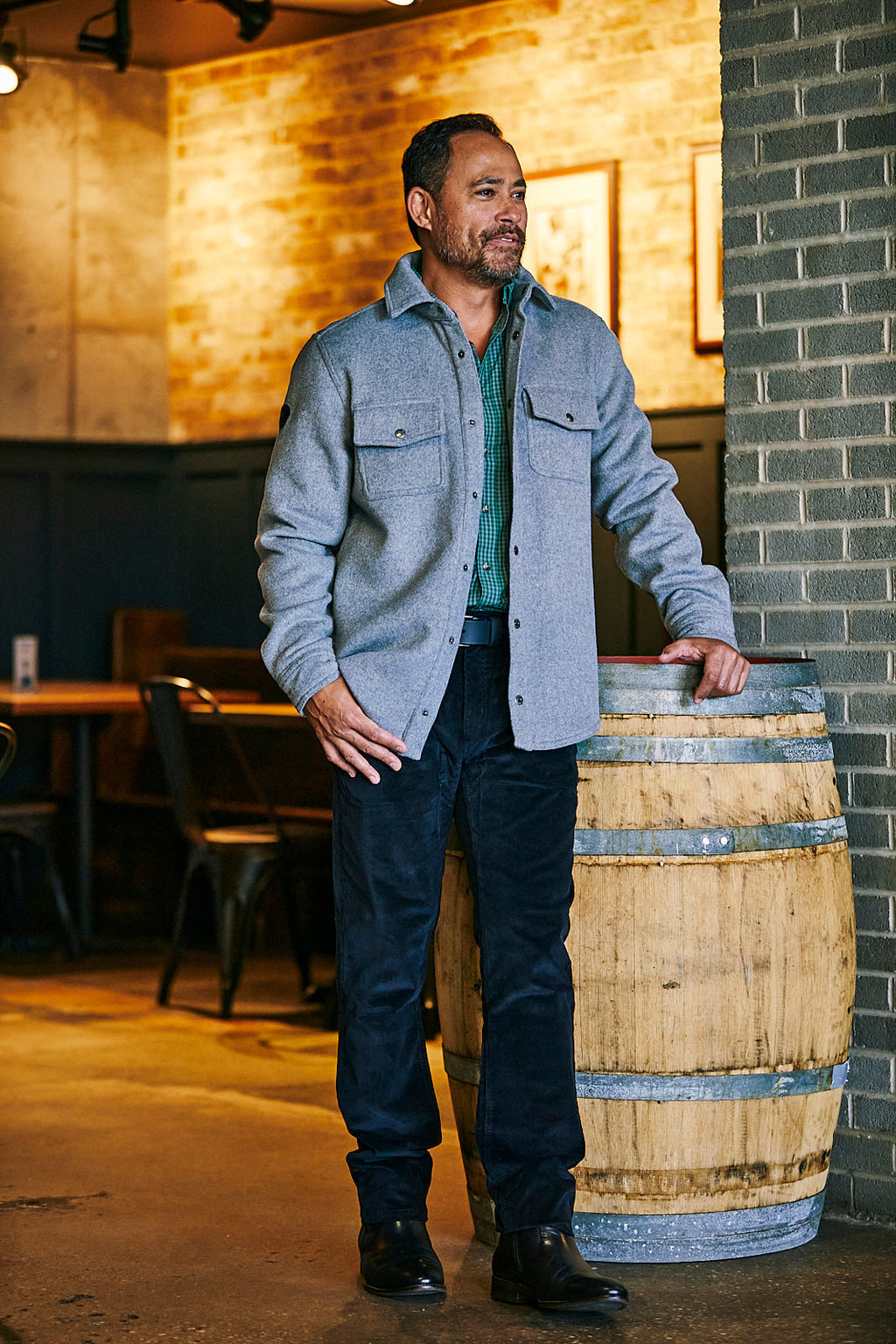 Dover Wool Shirtjac