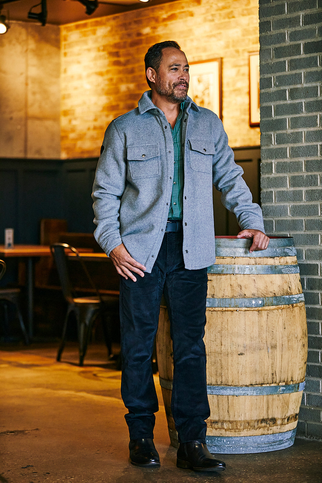 Dover Wool Shirtjac
